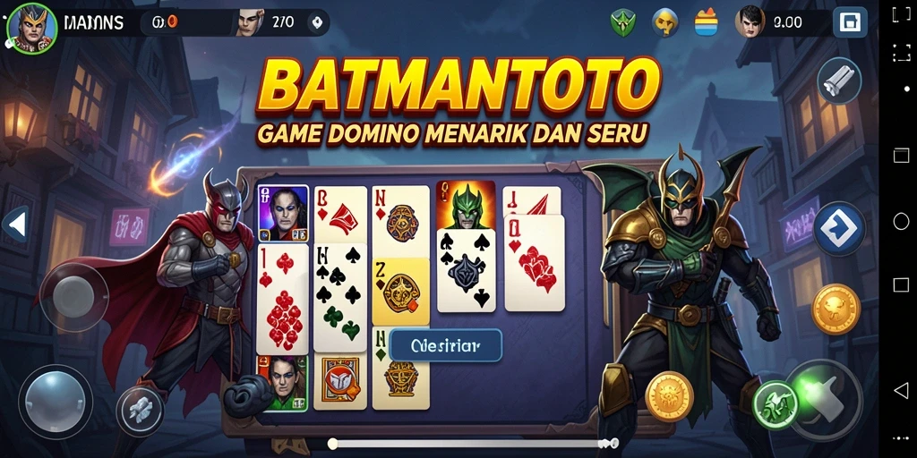 Tampilan gameplay seru dari BATMANTOTO dengan teman-teman.