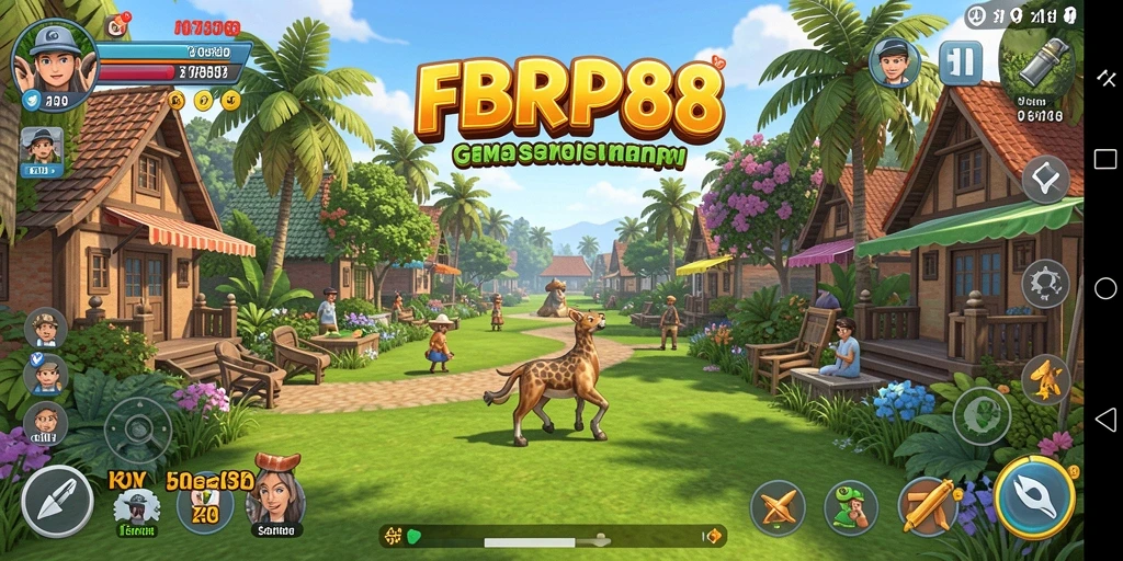 Tampilan gameplay FBRP88 yang menarik dan penuh warna.