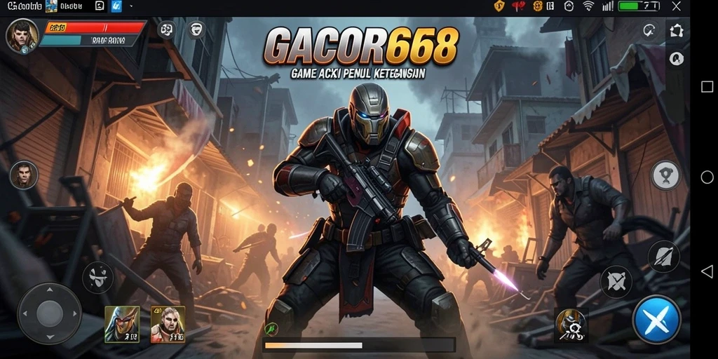 Gameplay Aksi GACOR668 yang mendebarkan dan penuh tantangan.