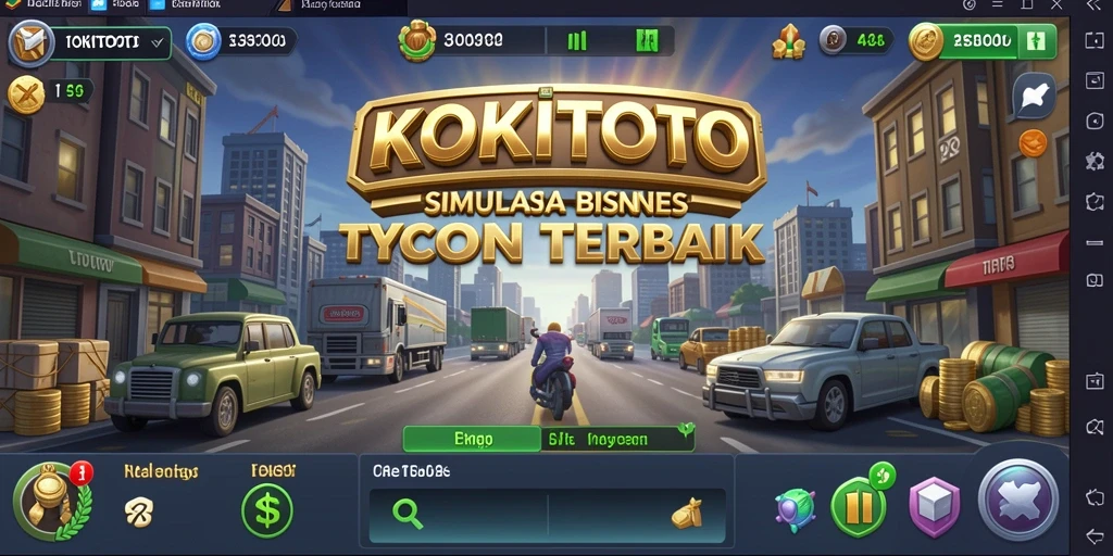 Tampilan gameplay KOKITOTO yang dinamis dan menarik.