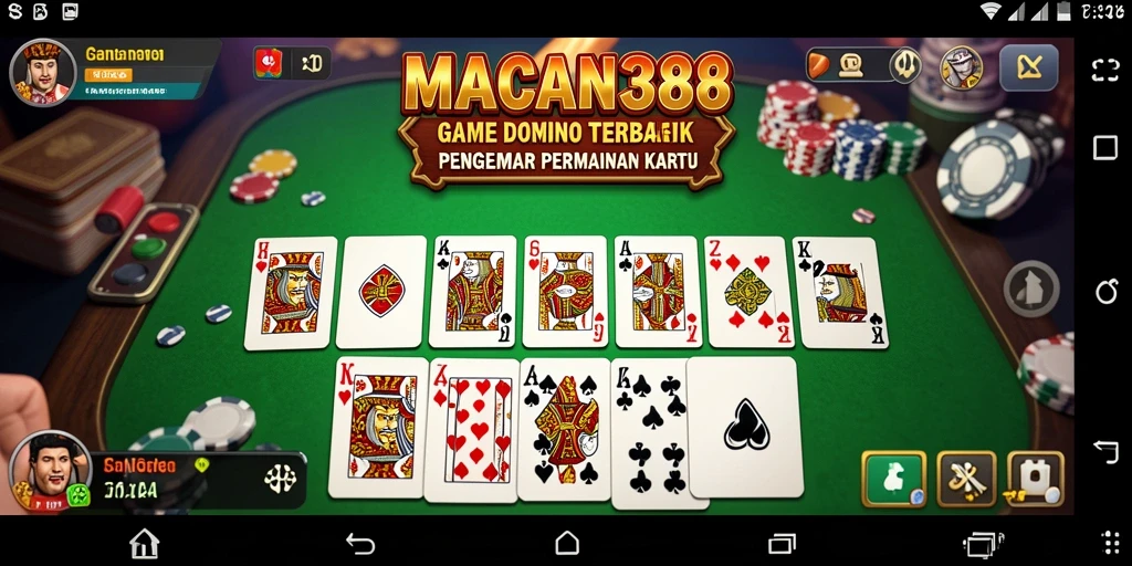 Tampilan gameplay menarik dalam aplikasi MACAN388 yang seru.
