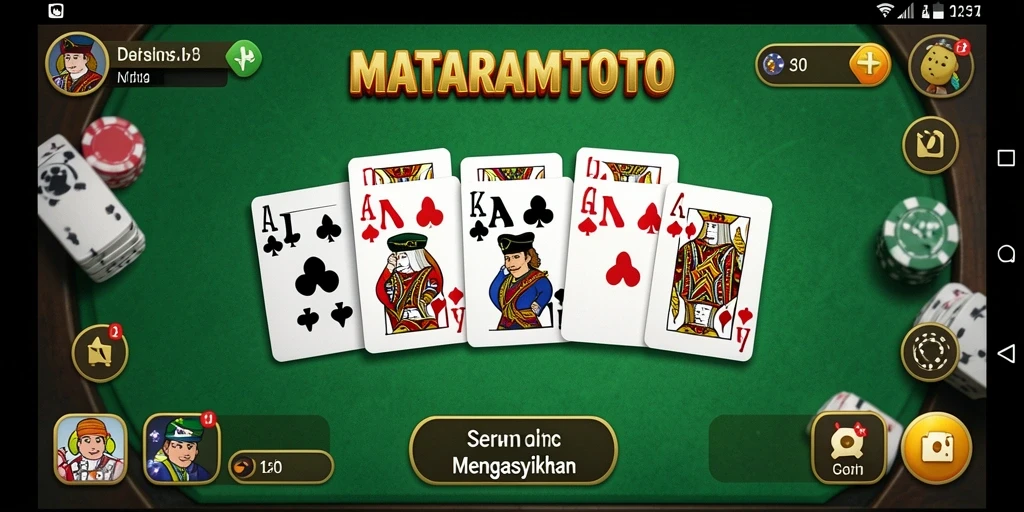Tampilan gameplay seru di MATARAMTOTO yang memikat para pemain.