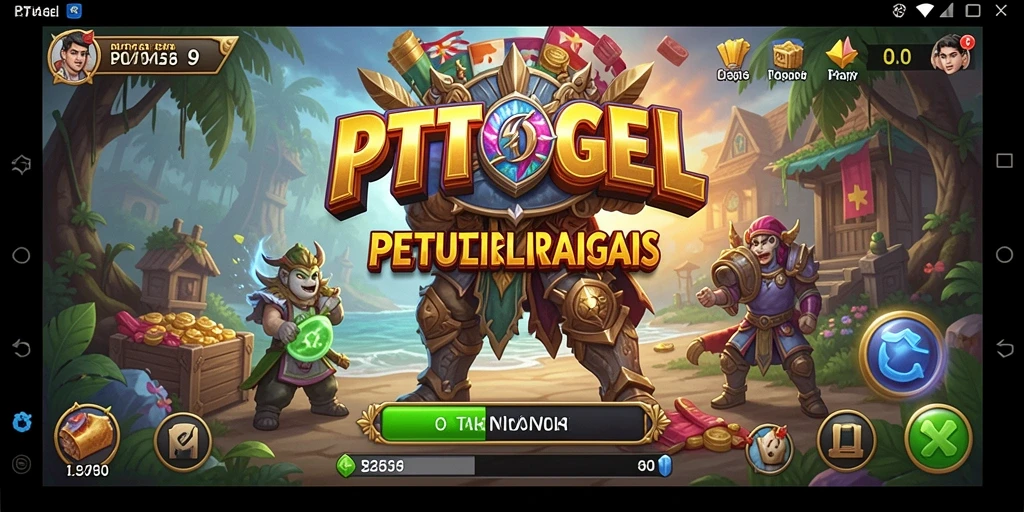 Screenshot gameplay PTTOGEL yang menampilkan aksi petualangan yang mendebarkan.