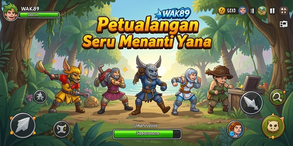 Gameplay WAK89 menampilkan petualangan seru di dunia yang luas.